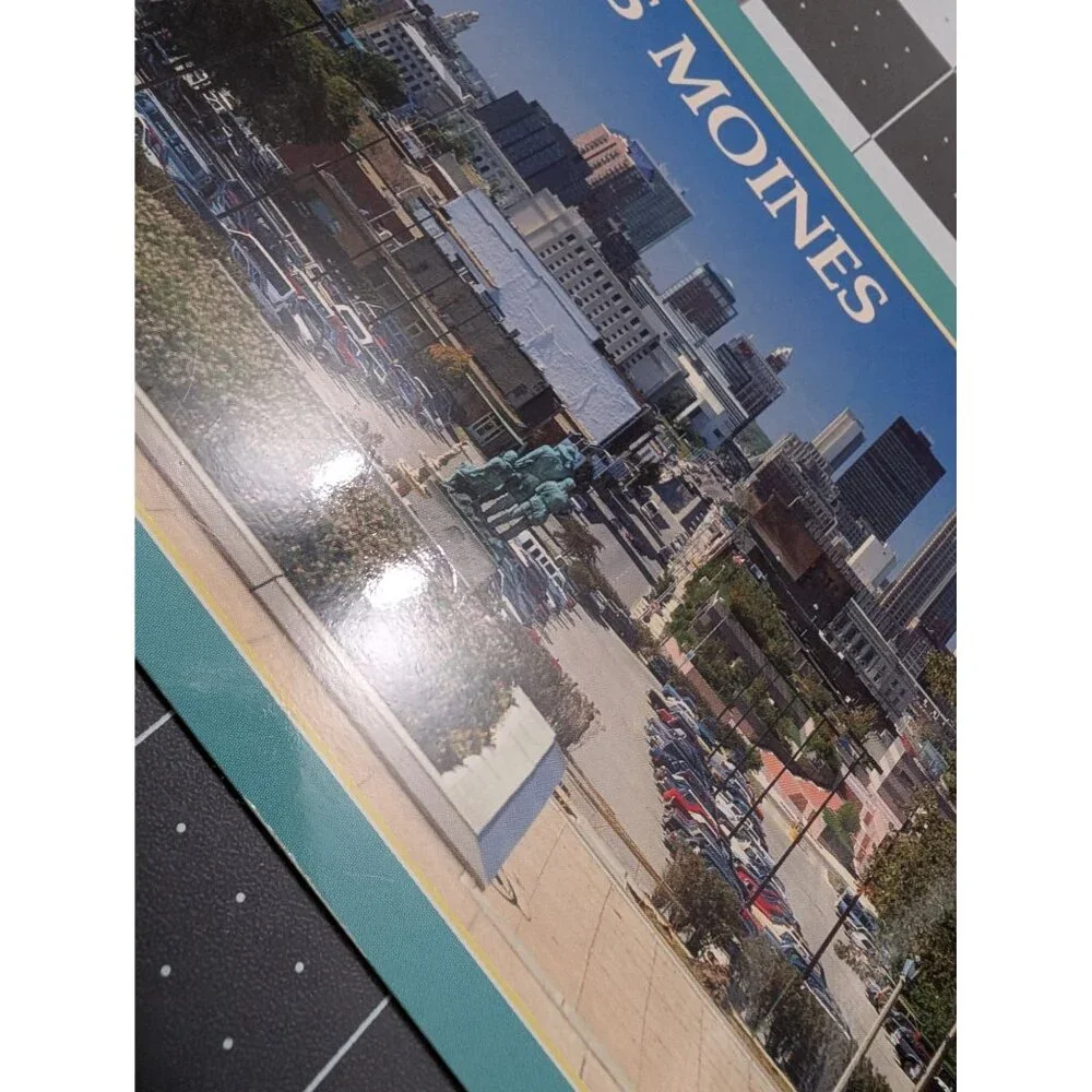 Des Moines Iowa City Post Cards Landscape lot of 5 unposted
